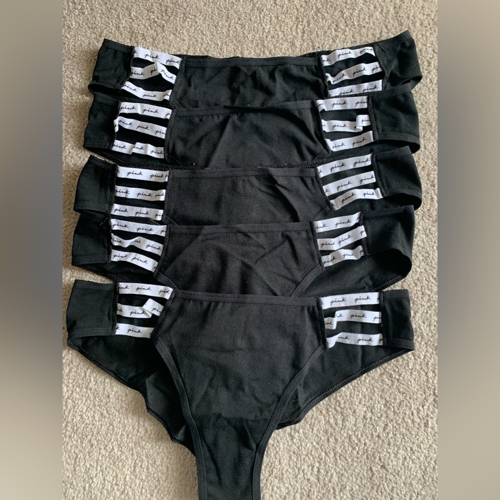 Set of 5 Pink Victoria’s Secret Panties